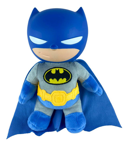 Boneco Batman De Pelúcia E Vinil 25cm Dc Super Friends 3072