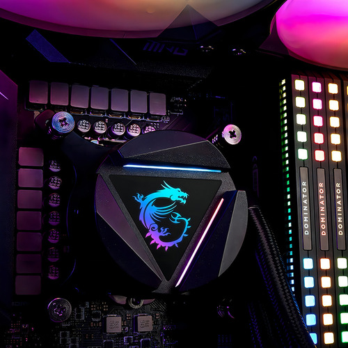 Ventilador P/cpu Msi (mag Coreliquid 240r V2) Argb /v