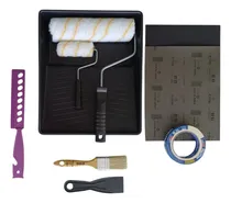 Comprar Kit Nº 2- Rodillos + Pincel + Bandeja + Espátula + Lijas 