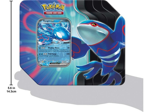 Pokémon Trading Card Game Azure Legends Kyogre Ex Tin