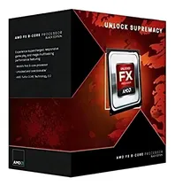 Comprar Processador AMD FX 8-Core Black 8300 FD8300WMW8KHK de 8 núcleos e 4.2GHz de frequência
