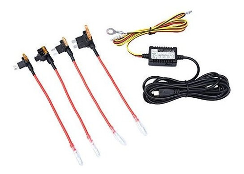 Micro Usb Hardwire Kits 12v To 5v Power Adapter Cable With 1