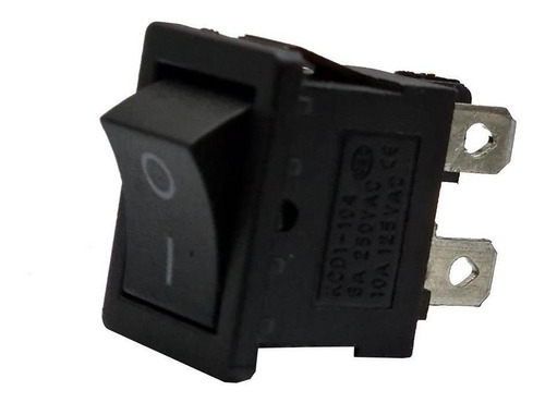 Imagen 1 de 4 de Switch Balancín On/off 4p 6a 250v/10a 125v Radox 835-078