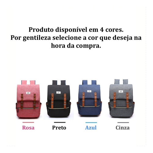 Mochila Executiva Para Notebook Masculina Feminina 25l
