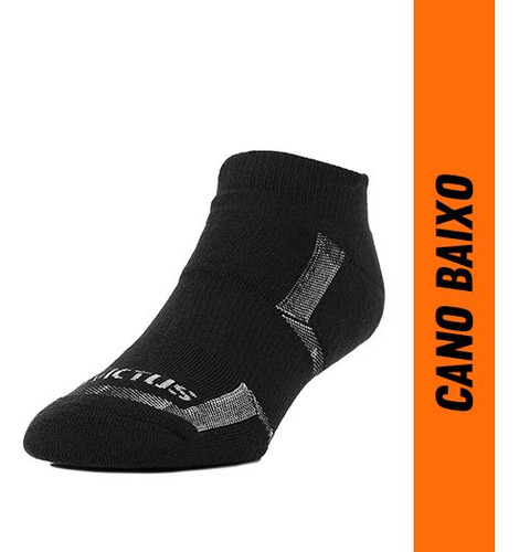 Kit 3 Un Meia Tática Tech Invictus Cano Curto Antiodor