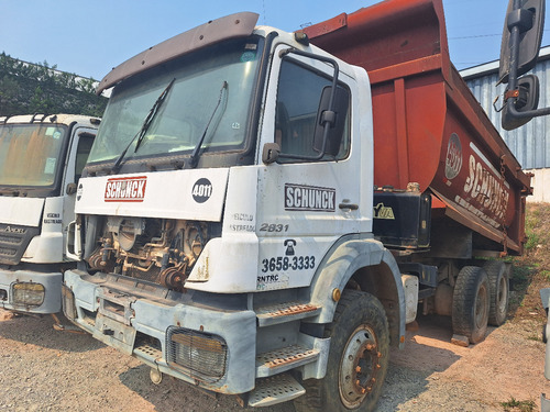 Caminhão Mercedes Benz 2831k Ano 2012 Com Caçamba Meia Cana