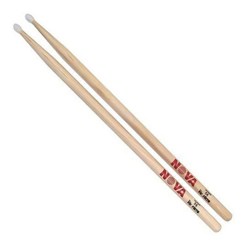 Baqueta Nova N5an Ponta De Nylon - N5an By Vic Firth Cor Marrom!