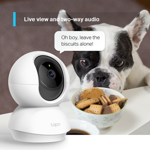 Tapo C210 Camara Ip Wifi 2k Pt 355° Micro Y Parlante Microsd