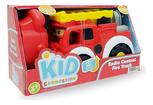 Kid Connection Camión De Bomberos Rc Con Luces Y Bombero