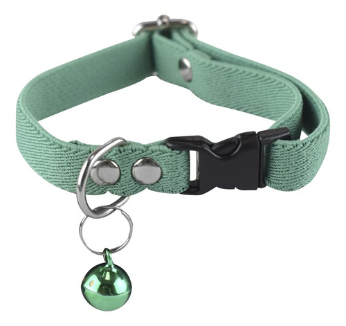Collar Elástico Con Cascabel Para Gato Varios Colores