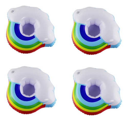 Portavasos Rainbow Coasters Cloud The Clouds, 4 Unidades