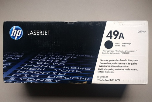 Toner Hp 49a Negro Sellado