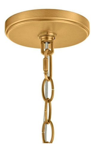Lampara De Techo Colgante Moderna Candelabro 6 Luces 110v Estructura Dorado