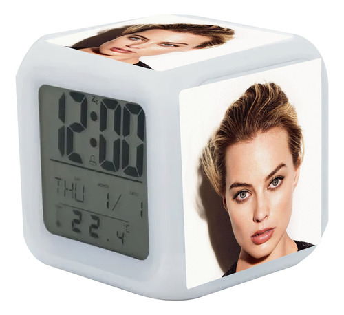 Reloj Despertador Margoot Robie Con Luz Led