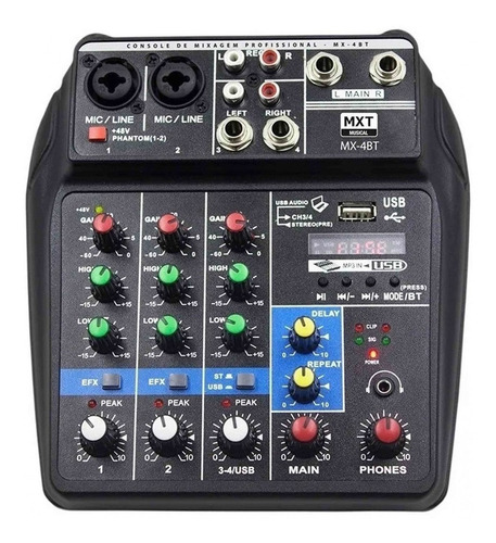 Console MXT MX-4BT de mistura 110V/220V