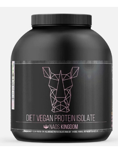 Diet Rhino Vegan Protein Isolate 2.25kg 5 Lb Naos Kingdom Sabor Vainilla