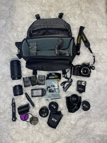  Nikon D5600 Dslr Camera With 18-55mm Lens