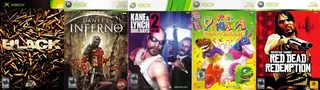 Black - Kane & Lynch 2 - Red Dead + 2 Juegos Xbox 360