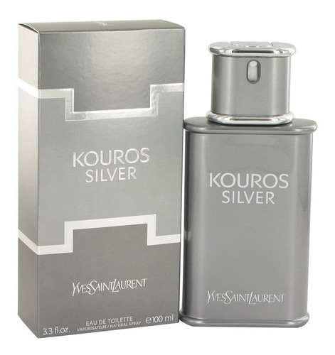 Perfume Kouros Silver Yves Saint Laurent Caballero 100ml