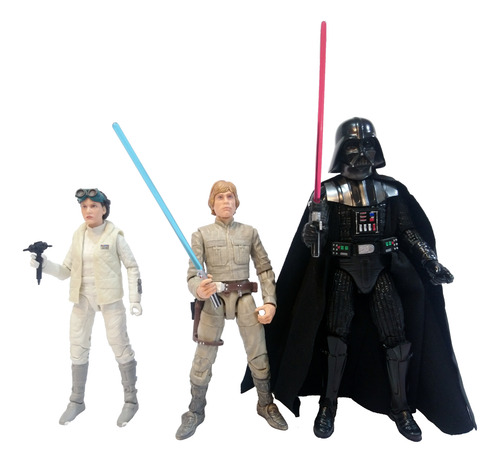 Star Wars Black Series Lote 3 Figuras De Acción 15cm(6 PuLG) (Usado)