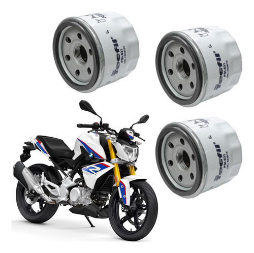 Filtro De Óleo Tecfil Bmw G 310 R 313 G310r R310 Psl633 C/3