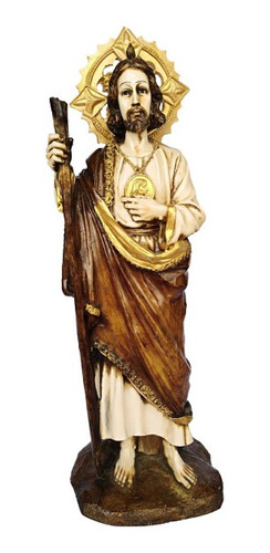 San Judas Tadeo, Figura De Resina 60 Cm.