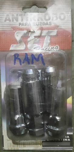 Tuerca Antirrobo Set Dodge Ram Modelo Viejo - Gomeria Amato