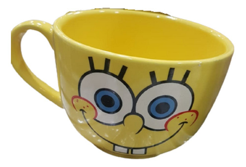 Taza Tazón Bob Esponja Sonriendo Modelo 2