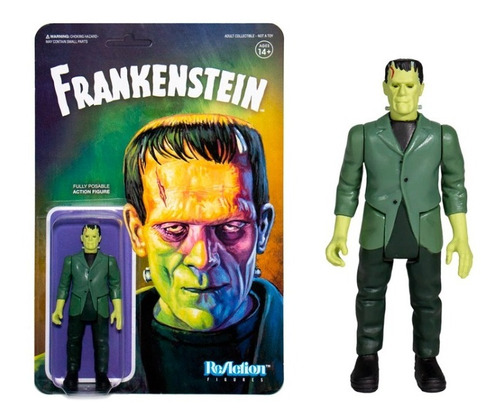 Frankenstein Figura Reaction Super7 Universal Monsters