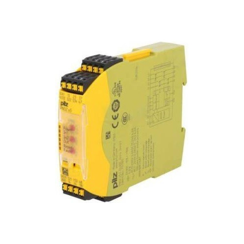 Rele Pilz Pnoz S5 C 24vdc 2 N/o 2 N/o T N° 751105