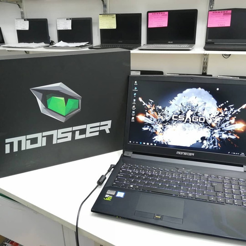 Monster Abra A5 V9.1 Core I7-7700hq,16gb Ram, Gtx 1050,256gb