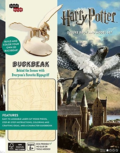 Incredibuilds Harry Potter Buckbeak Libro De Lujo Y Conjunto