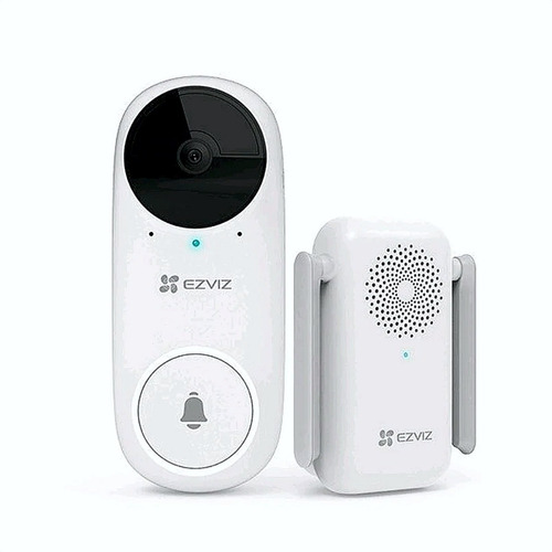 Timbre Inalámbrico + Video Cámara Ezviz Db2c, Audio Y Alarma