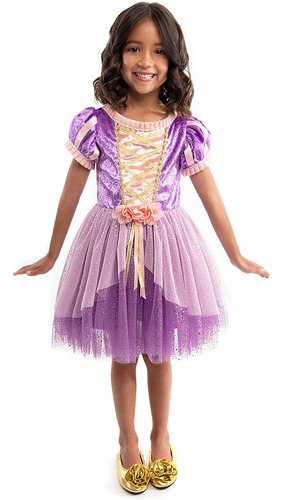 Little Adventures Rapunzel Princess Party Dress - Traje De J