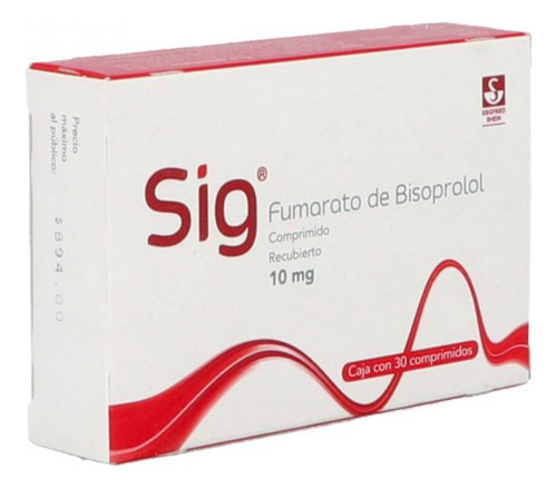 Sig 10 Mg Caja Con 30 Comprimidos
