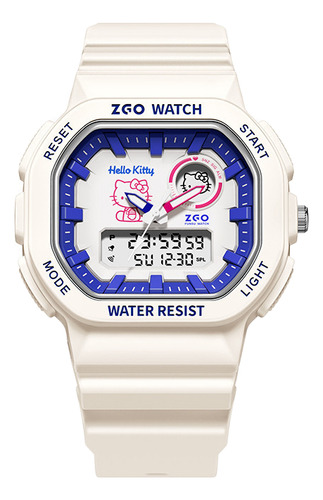 Reloj Electrónico Deportivo Sanrio Hello Kitty Para Mujer