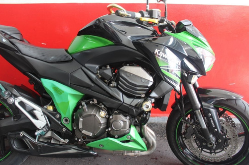 Imagem 9 de 11 de Kawasaki Z 800 Z800 Z-800 Abs 2013 Verde