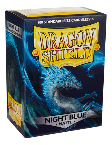 Protectores Dragon Shield 60 Japanese Size Matte Night Blue