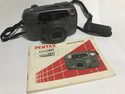 Máquina Fotográfica Pentax Espio 160 Com Controle Remoto.