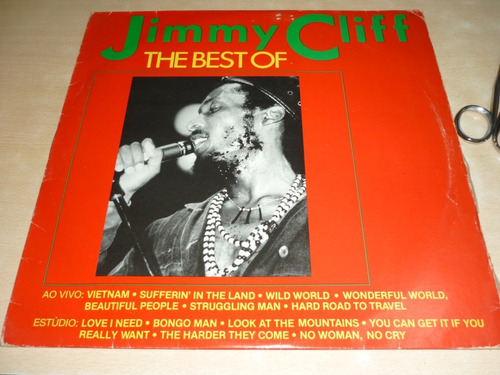 Jimmy Cliff The Best Of Vinilo Brazil Vg+ Ggjjzz