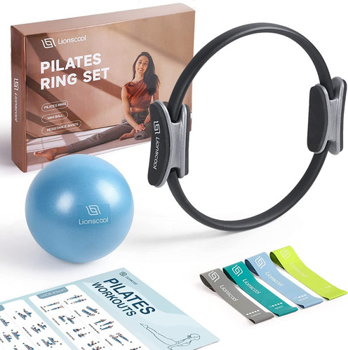 Lionscool Juego De Anillos De Pilates Círculo Magnético