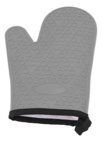 Manopla De Horno Gris Impermeable De Silicona De Alta Temper
