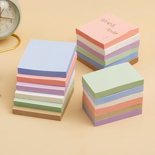Bloc De Notas Adhesivas De Colores De 100 Hojas Posits