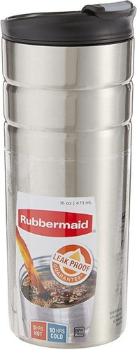 Rubbermaid Botella Térmica Con Tapa Abatible A Prueba De F.