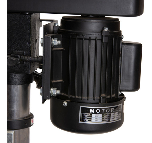 Imagen 5 de 6 de Taladro De Banco 16 Mm Con Morsa Y Guarda