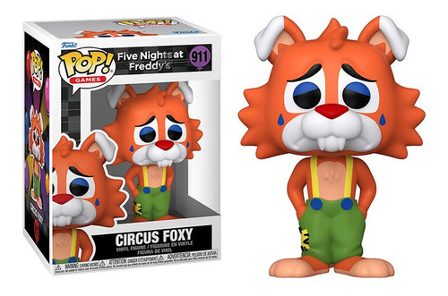  Figura De Accion Circus Foxy 911 Five Nights At Freddy´s Funko Pop Games