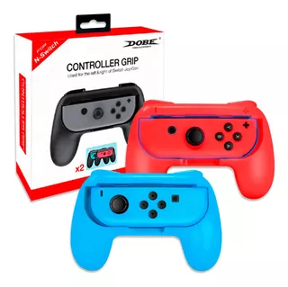 Grips Para Joy Con Nintendo Switch/oled Adaptador 1 Par Rojo