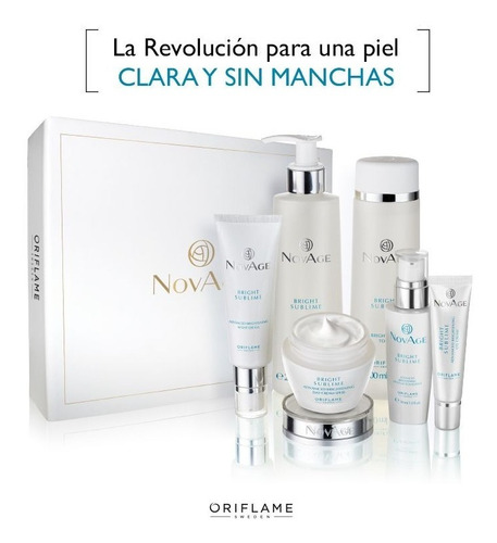 Kit Facial Completo Aclarante Manchas Brightsublime Oriflame