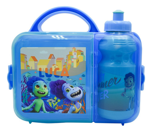 Lonchera Infantil Disney Pixar Luca C Botella De Agua Lunch