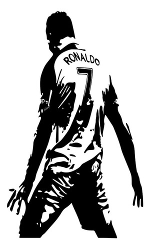 Vinil Decorativo Cristiano Ronaldo 60x100cm